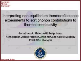 Interpreting non-equilibrium thermoreflectance experiments to sort phonon contributions to thermal conductivity