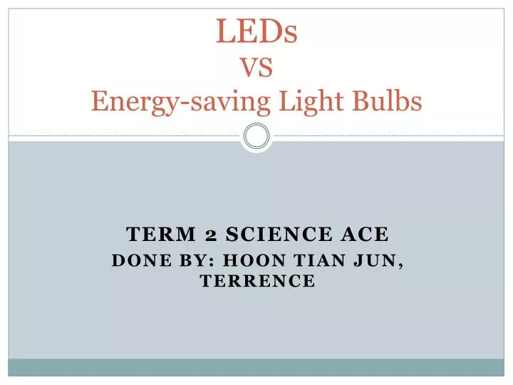 leds vs energy saving light bulbs