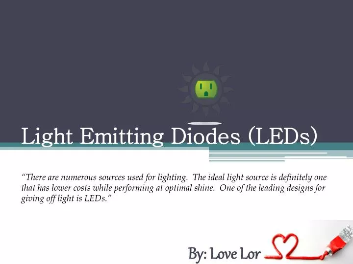 light emitting diodes leds