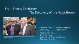 From Theory To History: