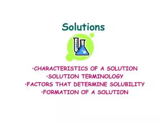 solutions