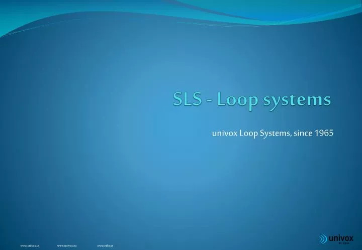 sls loop systems