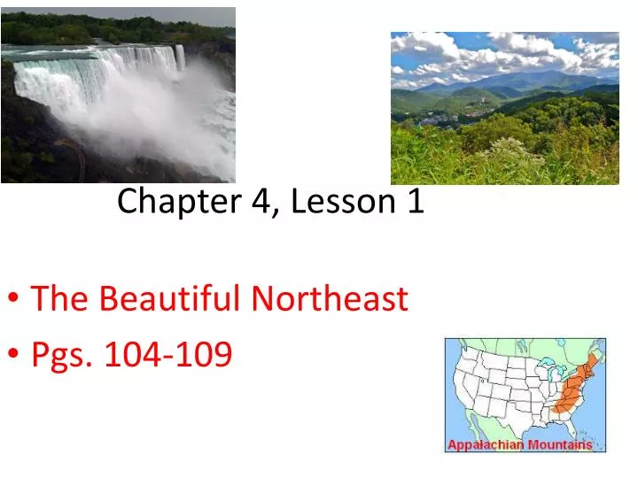 chapter 4 lesson 1