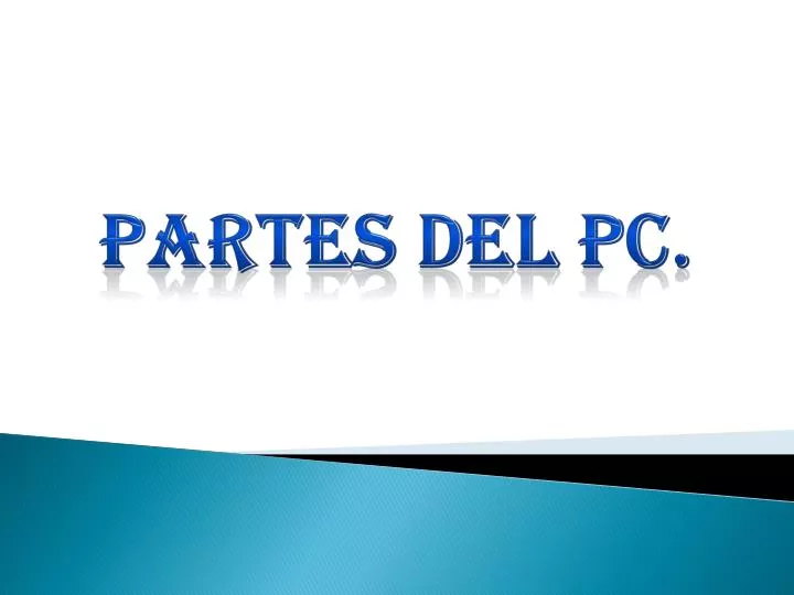 partes del pc