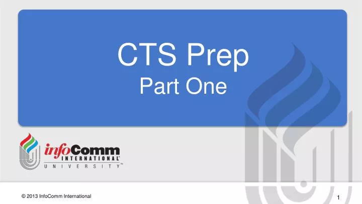 cts prep part one