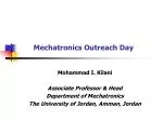 Mechatronics Outreach Day - slide 1