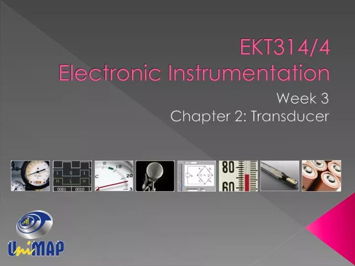 ekt314 4 electronic instrumentation