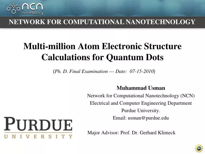 multi million atom electronic structure calculations for quantum dots