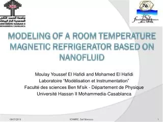 Modeling of a room temperature magnetic refrigerator based on nanofluid