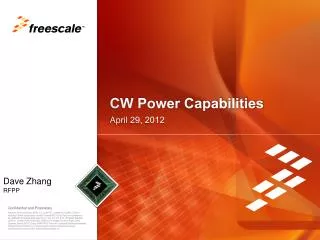 CW Power Capabilities