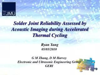 Solder Joint Reliability Assessed by Acoustic Imaging during Accelerated Thermal Cycling