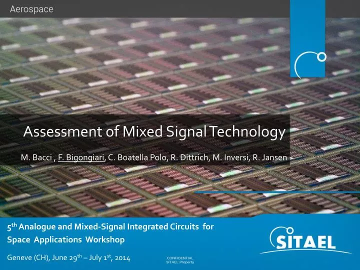 assessment of mixed signal technology