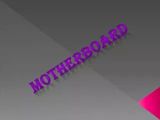 motherboard