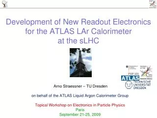 Development of New Readout Electronics for the ATLAS LAr Calorimeter at the sLHC