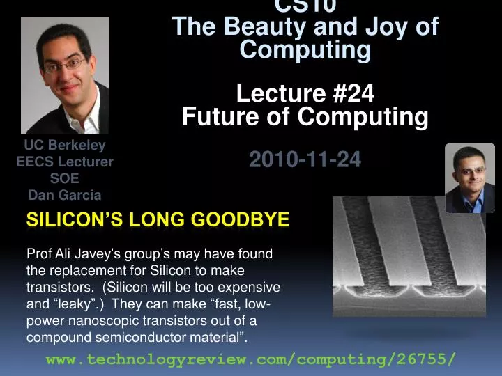 silicon s long goodbye