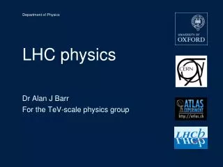 LHC physics