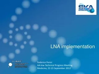 LNA implementation