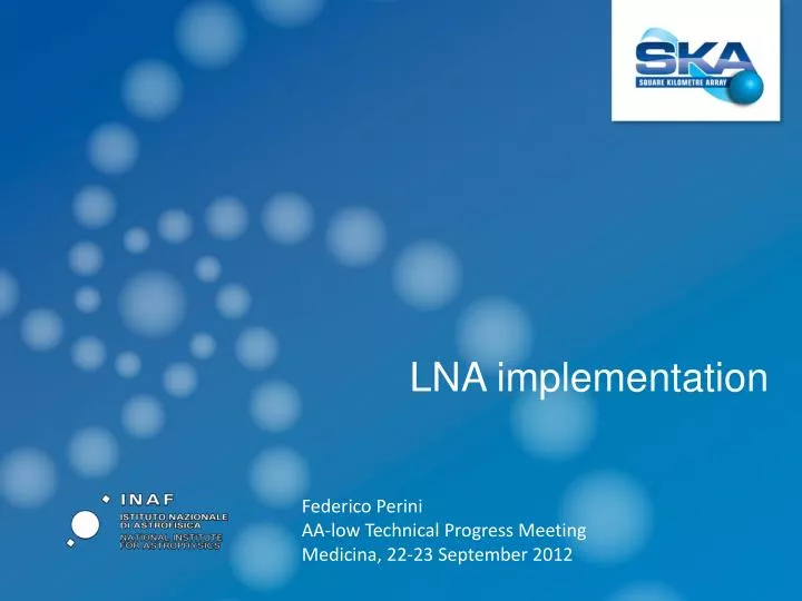 lna implementation