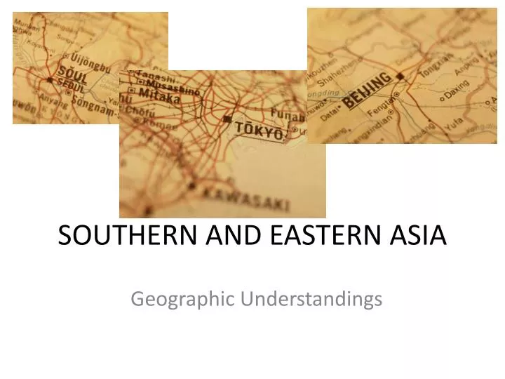 southern and eastern asia