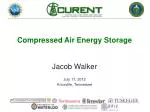 Compressed Air Energy Storage - slide 1