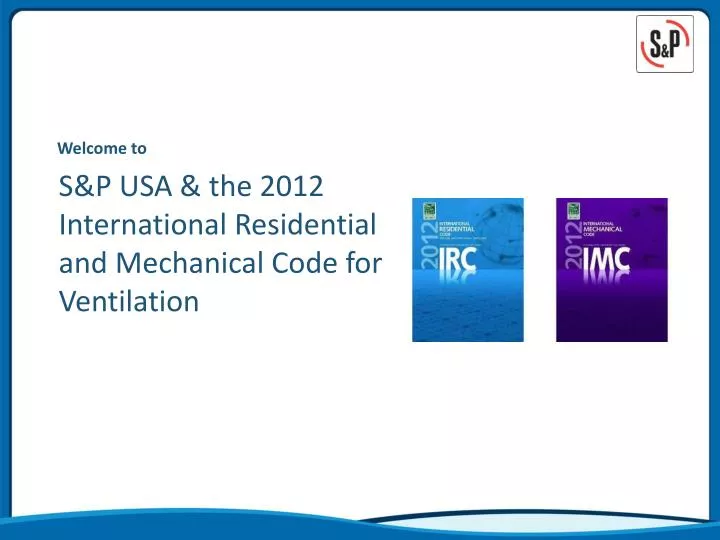 s p usa the 2012 international residential and mechanical code for ventilation