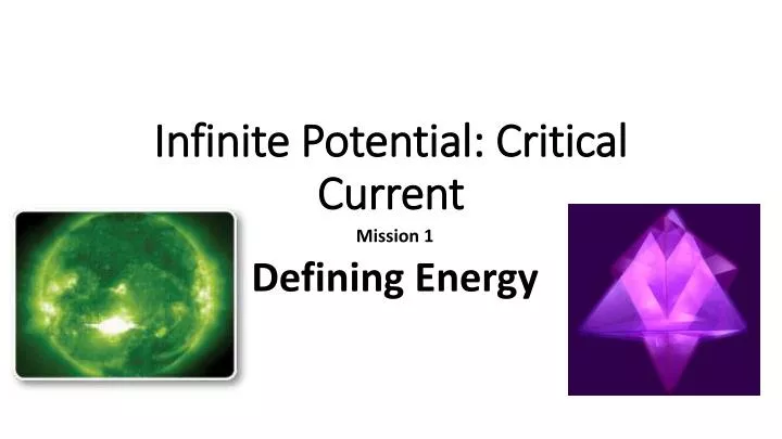 infinite potential critical current