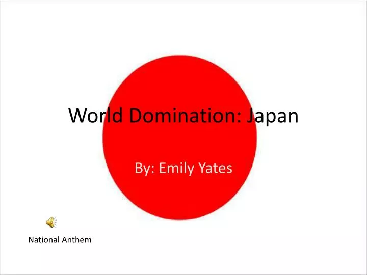 world domination japan