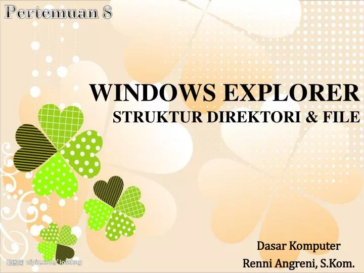 windows explorer struktur direktori file