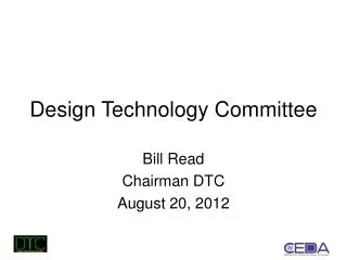 Design Technology Committee