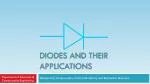 DIODES AND THEIR APPLICATIONS - slide 1
