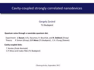 Cavity-coupled strongly correlated nanodevices