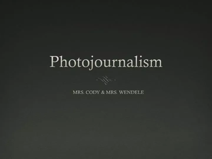 photojournalism