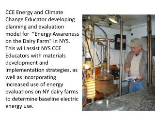 Assist NYS CCE Educators in strategies for hosting successful community field biomass education and media events