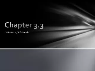 Chapter 3.3