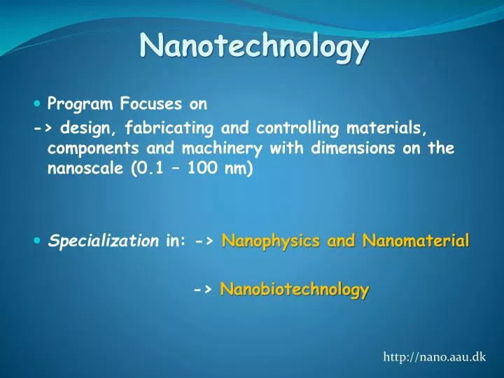 nanotechnology