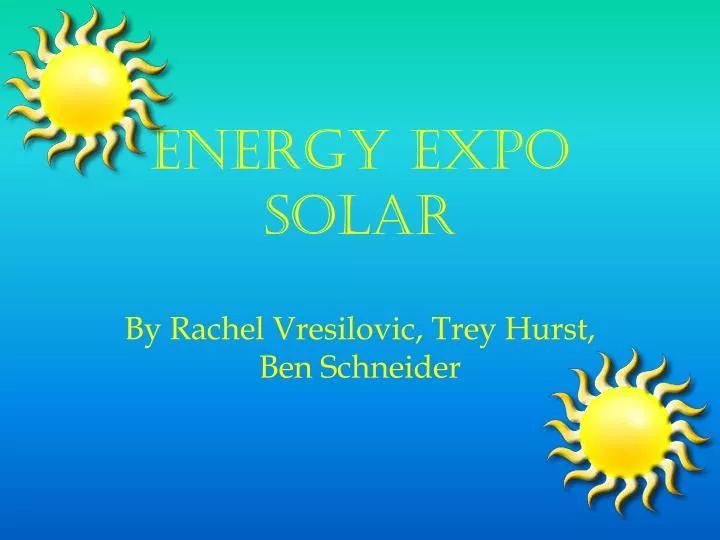 energy expo solar