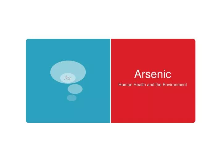 arsenic