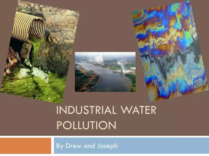 industrial water pollution
