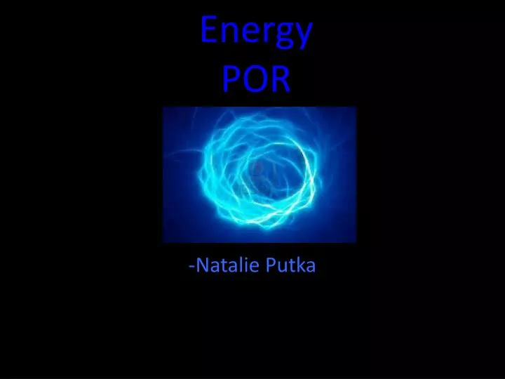 energy por