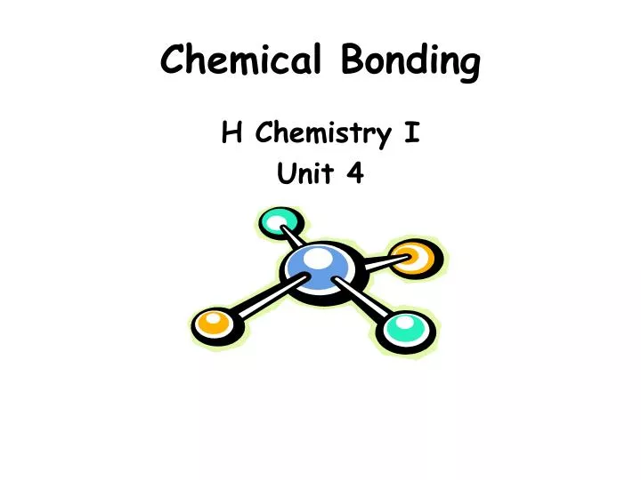 chemical bonding