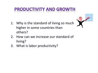 Productivity and Growth