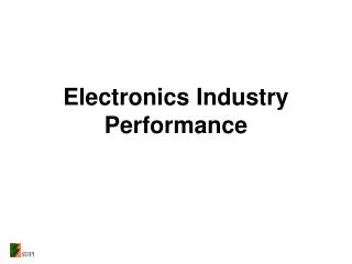 Electronics Industry Performance