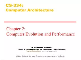 Dr Mohamed Menacer College of Computer Science and Engineering, Taibah University eazmm@hotmail.com , www.mmenacer.i