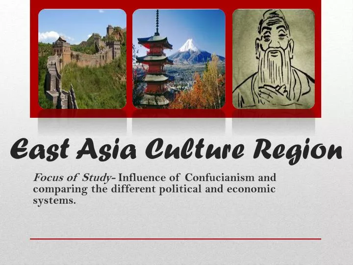 east asia culture region