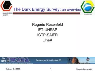 The Dark Energy Survey: an overview