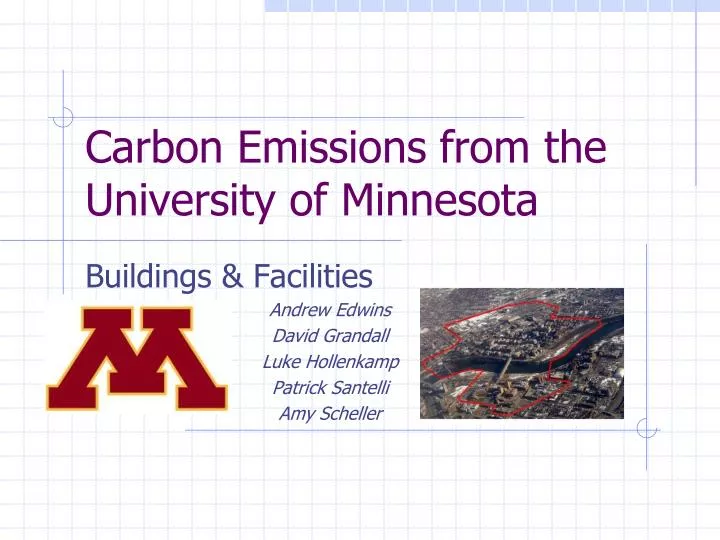 carbon emissions from the university of minnesota