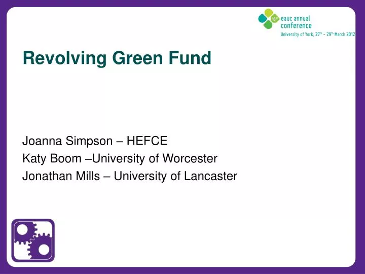 revolving green fund
