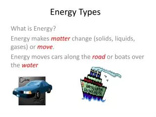 energy types