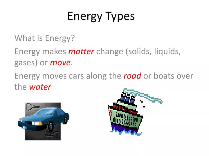 energy types