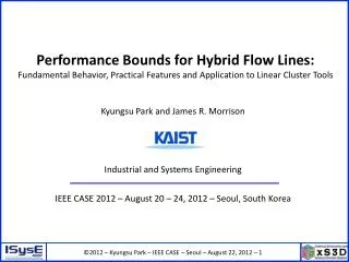 Performance Bounds for Hybrid Flow Lines: Fundamental Behavior, Practical Features and Application to Linear Cluster Too